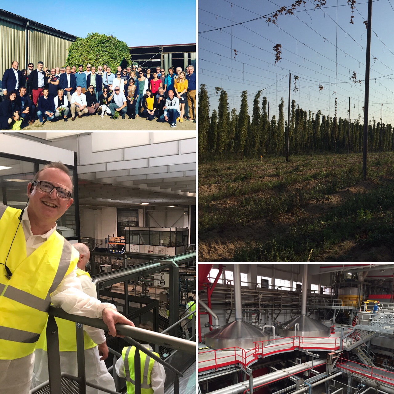 Visite brasseur de France houblon Alsace Obernai